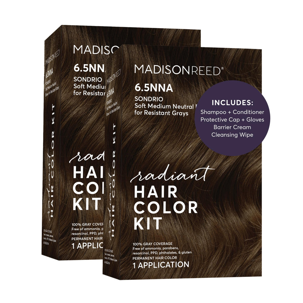 Madison Reed front packaging showing kit contents and clear labeling for confidence