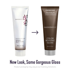 Madison Reed open tube texture displaying creamy formula for even coverage
