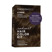 Madison Reed front packaging showing 6.5NNA and benefit of full gray coverage