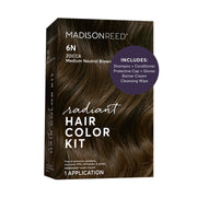 Madison Reed front packaging showing 6N color and coverage benefit