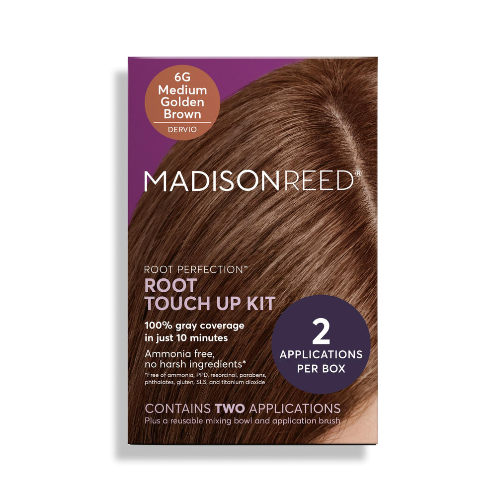 Madison Reed front packaging showing kit and shade 6G for easy identification