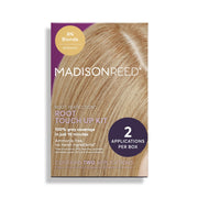 Madison Reed box front view showing kit and quick root coverage