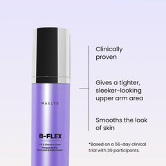 MAËLYS B-FLEX creamy texture close-up demonstrating smooth application and hydration