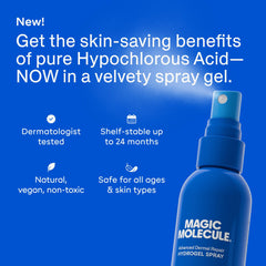 Magic Molecule close-up of hydrogel texture highlighting cooling hydration
