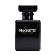 Magnetic front bottle view showing sleek black design and premium look