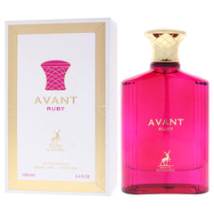 Maison Alhambra label close-up displaying scent name and ingredient clarity benefit