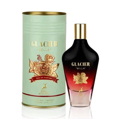 Maison Alhambra Glacier Bella spray in use on wrist illustrating long-lasting projection
