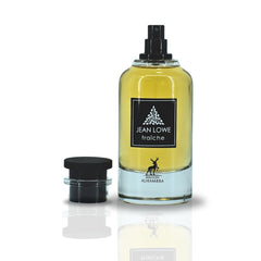 Maison Alhambra mood shot of labdanum and patchouli notes conveying warm depth