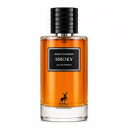 Maison Alhambra bottle front view highlighting upscale design and durable scent