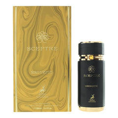 Maison Alhambra Sceptre Bronzite front bottle view showing elegant design and durable spray