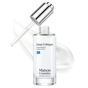 Generic Maison front packaging showing bottle and box, highlights quality