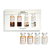 Maison Margiela front packaging showing four mini bottles, easy travel sampling