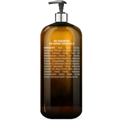 Majestic Pure back label view showing ingredients and usage directions for clarity