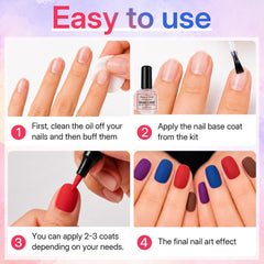 Major Dijit color swatch spread displaying six wearable shades for mix-and-match