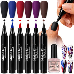 Major Dijit front packaging showing six pens and color preview for easy selection