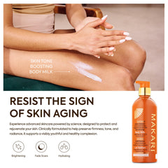 MAKARI carrot extract close-up highlighting natural brightening