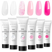 Makartt front packaging showing six poly gel jars and kit benefit versatility