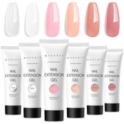 Makartt front packaging showing complete poly gel kit benefits