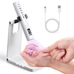 Makartt front view of lamp stand showing compact design and portability