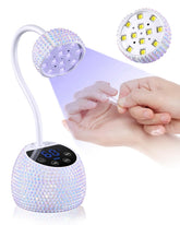 Makartt front view showing compact lamp and cordless convenience