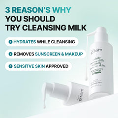 MAKE P:REM creamy texture on hand demonstrating lightweight hydration