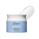 MAKE P:REM front packaging showing jar and label, highlights lightweight hydration