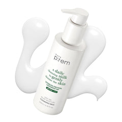 MAKE P:REM front packaging showing gentle moisturizing cleanser benefit