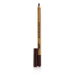 Make Up For Ever pencil front view showing labeled packaging and compact size benefit