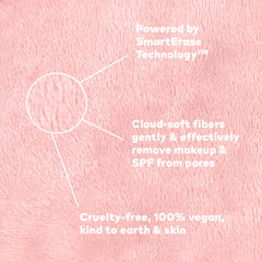 MakeUp Eraser held in hand for size, shows portability and daily convenience