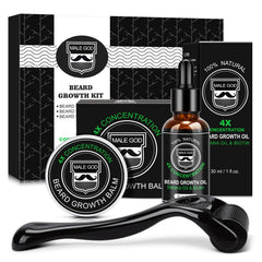 MALE GOD front box showing kit and gift-ready packaging benefits