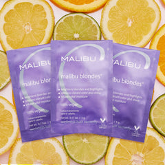 Malibu C vitamin C crystals close-up highlighting dissolvable texture and easy mixing