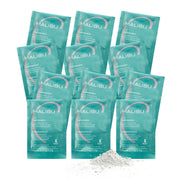 Malibu C packet box front showing brand and convenient 12-pack — travel-ready care