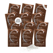 Malibu C front packet showing branding and single-use convenience benefits