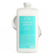 Malibu C front bottle showing product and easy benefit for swimmers