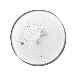 Foamy gel texture of MALIN+GOETZ cleanser demonstrating mild lather and effective cleansing