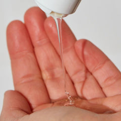 MALIN+GOETZ label detail highlighting ingredients and clean formulation benefits