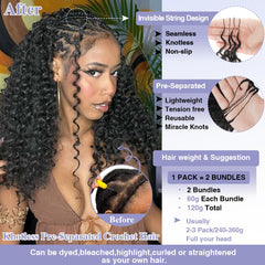 Mamushow close-up of water wave texture highlighting soft, touchable strands