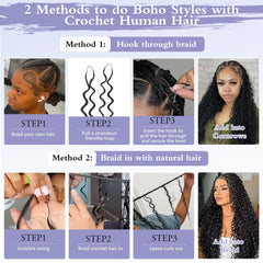 Mamushow micro-loop and knotless seam detail for gentler installs benefit