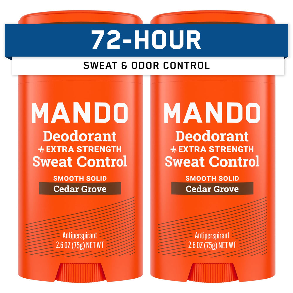 Mando Cedar Grove front packaging showing 2-pack benefit