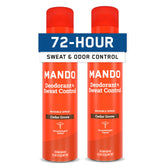 Mando cedar grove front packaging showing cedar scent and two-pack benefit