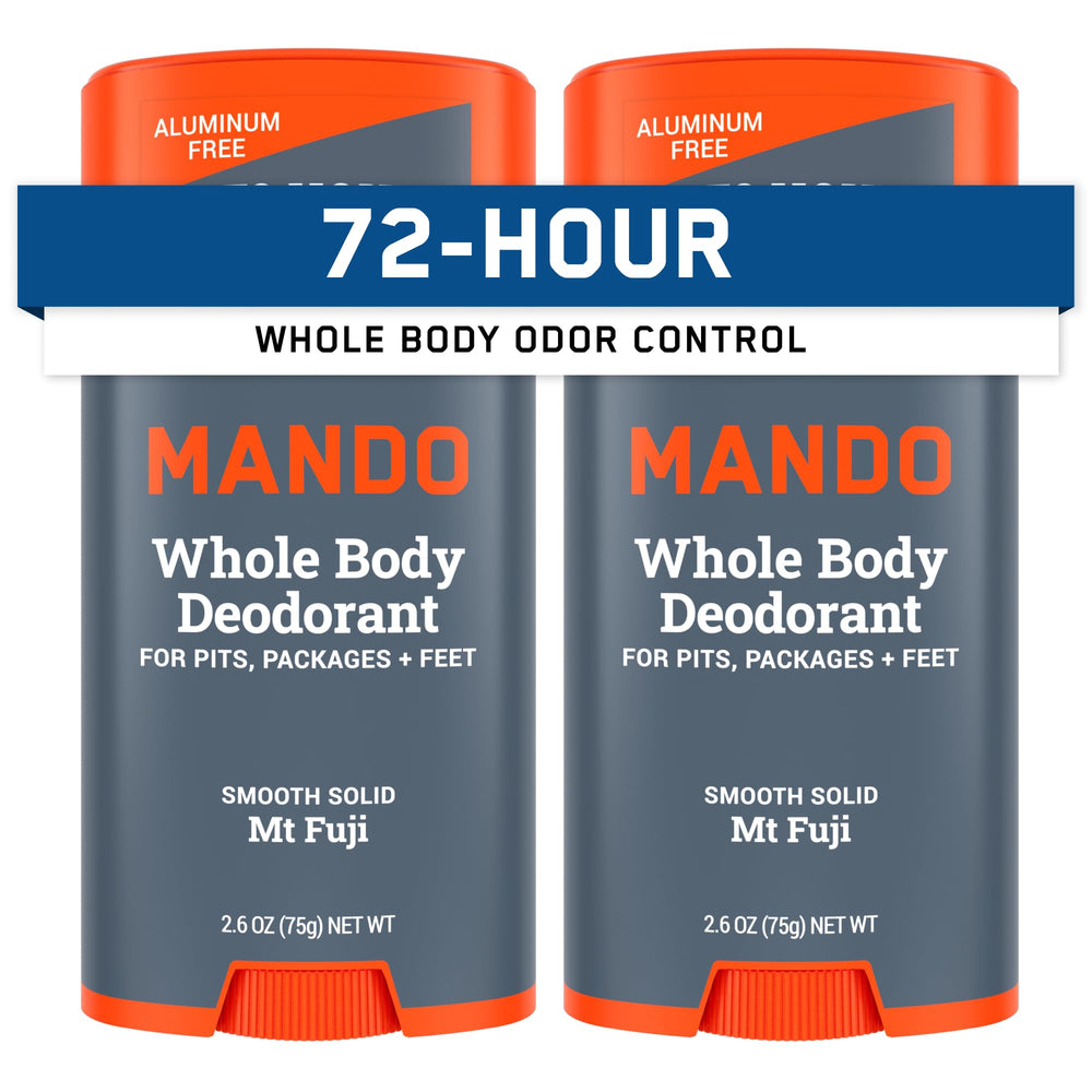 Mando Mt Fuji front packaging showing twin sticks and scent benefit