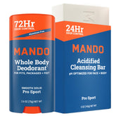 Mando Pro Sport front packaging showing clean design and benefits