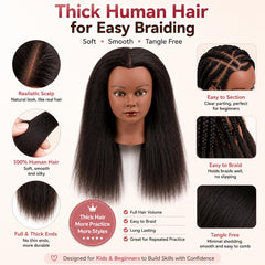 mankainhead clamp stand attached showing stable practice setup