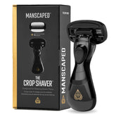 MANSCAPED Crop Shaver front view showing compact design and easy control
