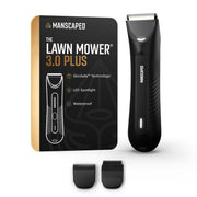 MANSCAPED front view of Lawn Mower 3.0 Plus showing ergonomic handle benefit