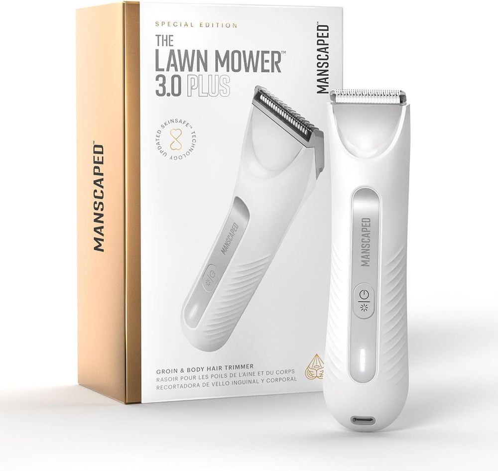 MANSCAPED front packaging showing product and benefits