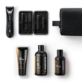 MANSCAPED front packaging showing the complete Premier Package benefits