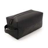 MANSCAPED front view showing compact organized toiletry bag benefit: travel-ready