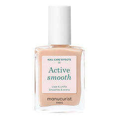 Manucurist bottle front view showing beige tint and quick-care benefit