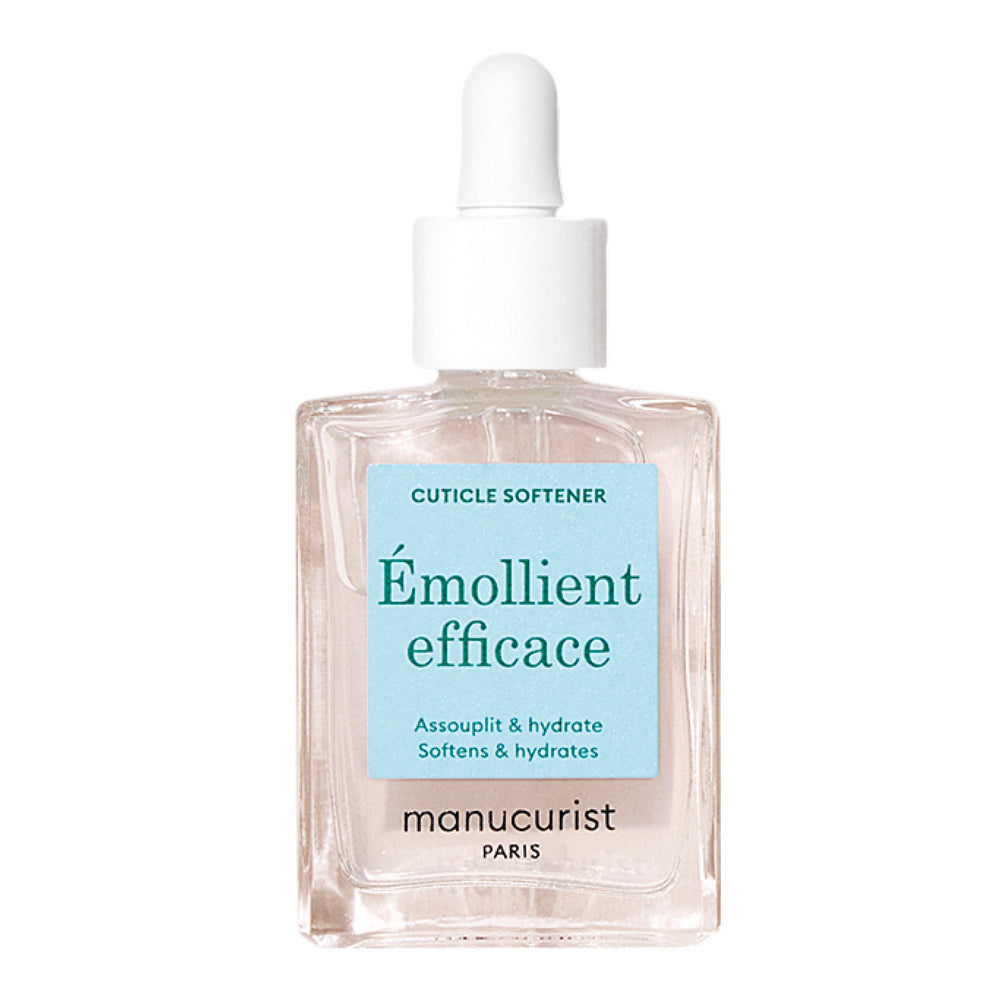 Manucurist front bottle view showing compact gel packaging and travel-friendly size